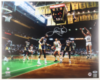 Larry Bird Signed 16x20 Photo (PSA & Bird) at PristineAuction.com