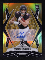 Colston Loveland 2025 Panini Phoenix Rookie Autographs Gold #179 #08/10 RC at PristineAuction.com
