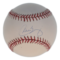 Carlos Baerga Signed OML Baseball (TriStar & Palm Beach) at PristineAuction.com