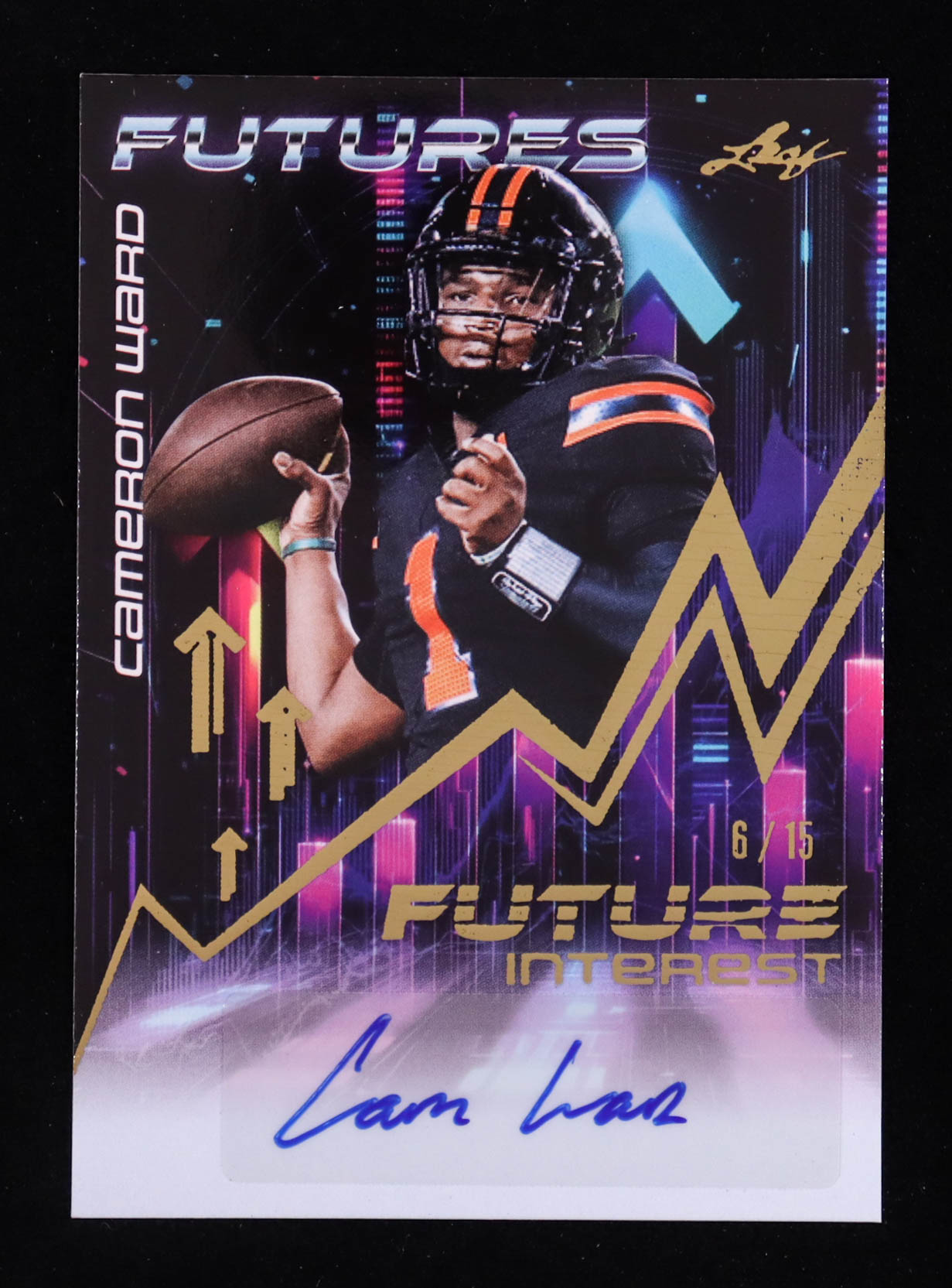 Paul Skenes Signed 2024 Leaf Futures Future Interest Gold #FICW1 RC #6/15 at PristineAuction.com Paul Skenes Signed 2024 Leaf Futures Future Interest Gold #FICW1 RC #6/15 at PristineAuction.com