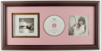 Taylor Swift Signed Custom Framed "The Tortured Poets Department" CD Album Insert Display With Disc & Case (PSA) at PristineAuction.com