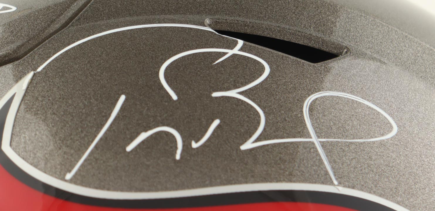 Tom Brady Signed Buccaneers Full-Size Authentic On-Field Speed Helmet Inscribed "To Rodney, Best Wishes!" (Fanatics) at PristineAuction.com Tom Brady Signed Buccaneers Full-Size Authentic On-Field Speed Helmet Inscribed "To Rodney, Best Wishes!" (Fanatics) at PristineAuction.com