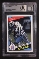 Earl Campbell Signed 1984 Topps AFC Pro Bowl Unlicensed Reprint #38 (BGS | Autograph Graded BGS 10) at PristineAuction.com