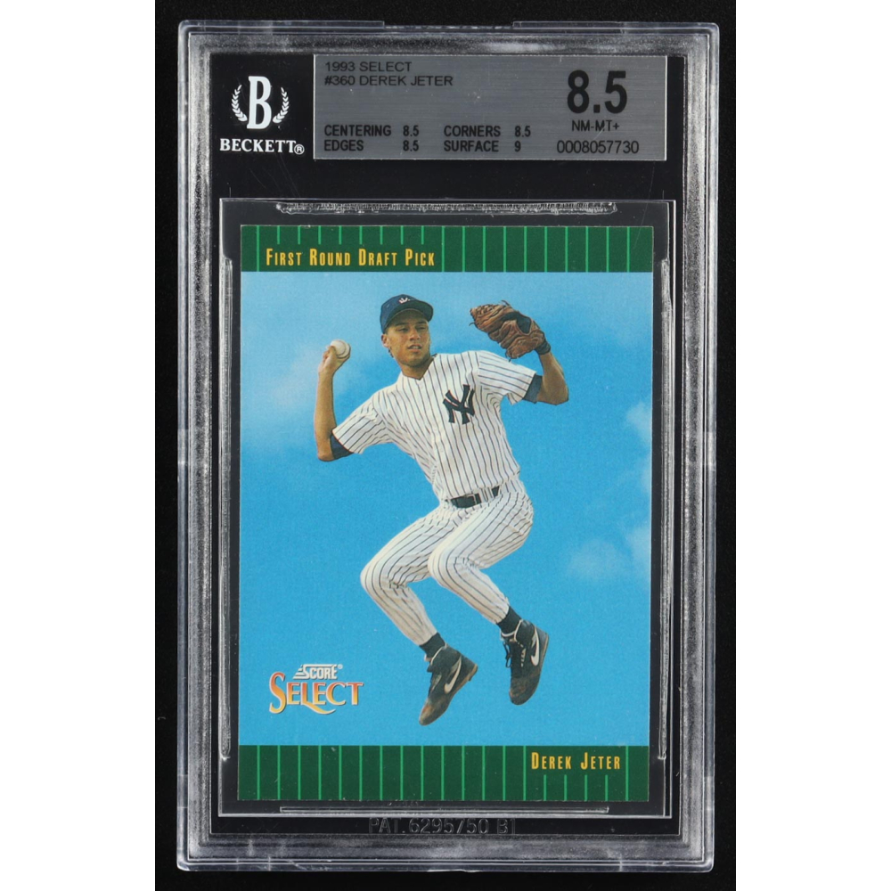 Derek Jeter 1993 Select #360 RC (BGS 8.5) at PristineAuction.com