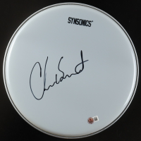 Chad Smith Signed 12.5" Drum Head (Beckett) at PristineAuction.com