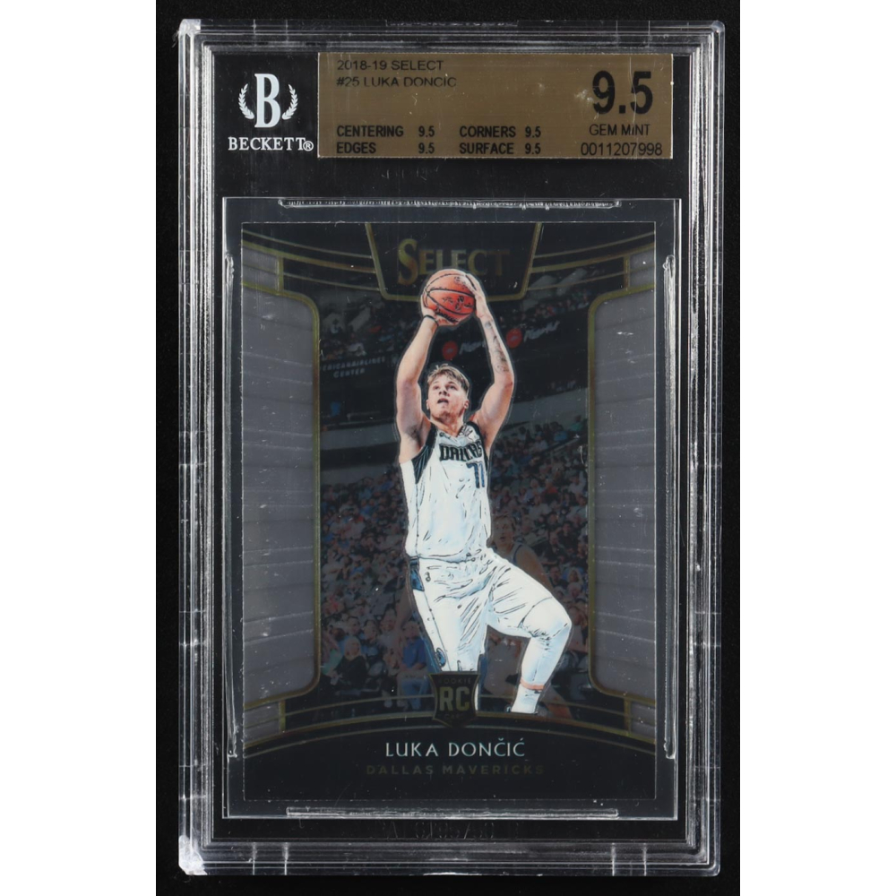 Luka Doncic 2018-19 Select #25 RC (BGS 9.5) at PristineAuction.com
