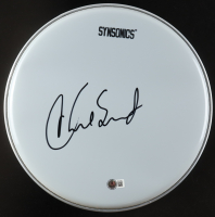 Chad Smith Signed 12.5" Drum Head (Beckett) at PristineAuction.com