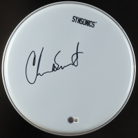 Chad Smith Signed 12.5" Drum Head (Beckett) at PristineAuction.com