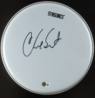 Chad Smith Signed 12.5" Drum Head (Beckett) at PristineAuction.com
