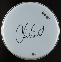 Chad Smith Signed 12.5" Drum Head (Beckett) at PristineAuction.com