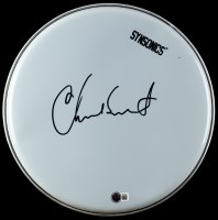 Chad Smith Signed 12.5" Drum Head (Beckett) at PristineAuction.com