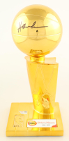 Hakeem Olajuwon Signed Rockets Replica NBA Trophy (Fanatics) at PristineAuction.com