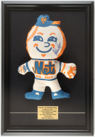 Nolan Ryan Signed Vintage 1969 Mr. Mets Custom Framed Doll Display with Stat Plaque (PSA) at PristineAuction.com