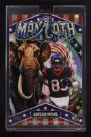 Jaylin Noel 2025 Wild Card Alumination Dino-Might National Red/White/Blue Exclusive Mammoth #DMMMA01-JN RC #1/1 at PristineAuction.com