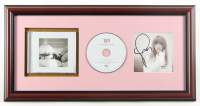 Taylor Swift Signed Custom Framed "Tortured Poets Society" CD Album Insert Display With Disc Case (PSA) at PristineAuction.com