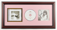 Taylor Swift Signed Custom Framed "Tortured Poets Society" CD Album Insert Display With Disc Case (PSA) at PristineAuction.com