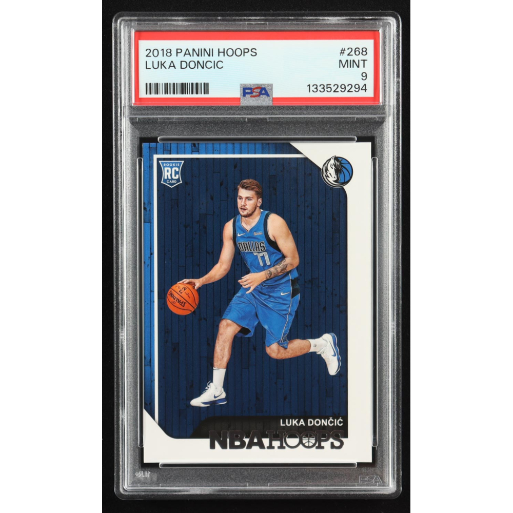 Luka Doncic 2018-19 Hoops #268 RC (PSA 9) at PristineAuction.com
