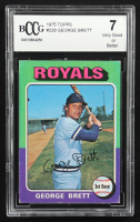 George Brett 1975 Topps #228 RC (BCCG 7) at PristineAuction.com