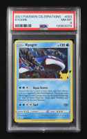 Kyogre 2021 Pokemon Celebrations Holo #003 (PSA 8) at PristineAuction.com