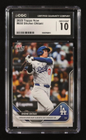 Shohei Ohtani 2025 Topps Now #650 (CGC 10) at PristineAuction.com