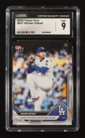 Shohei Ohtani 2025 Topps Now #621 (CGC 9) at PristineAuction.com