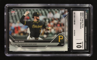 Paul Skenes 2025 Topps Now #692 (CGC 10) at PristineAuction.com