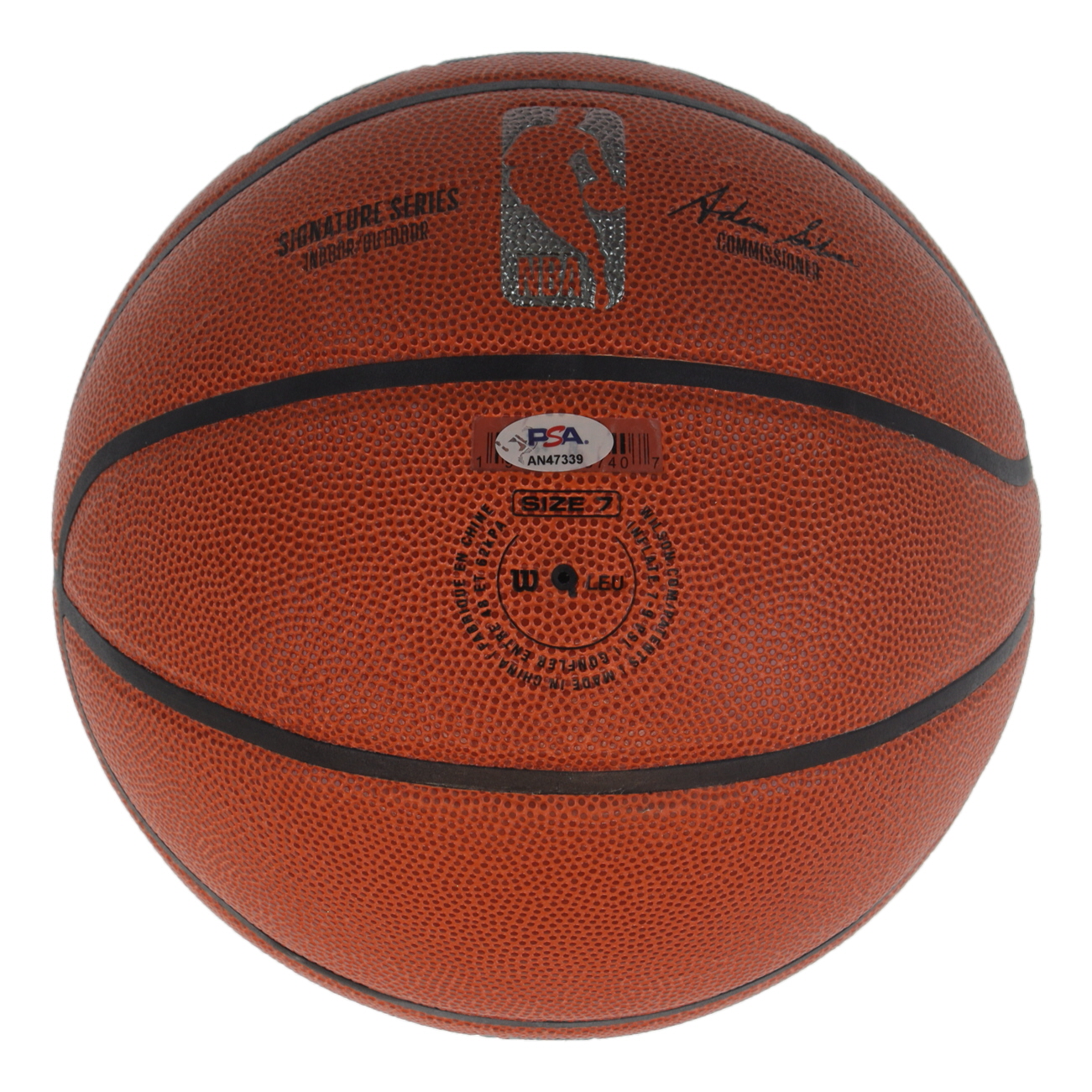 Asa Newell Signed NBA Basketball (PSA) at PristineAuction.com Asa Newell Signed NBA Basketball (PSA) at PristineAuction.com