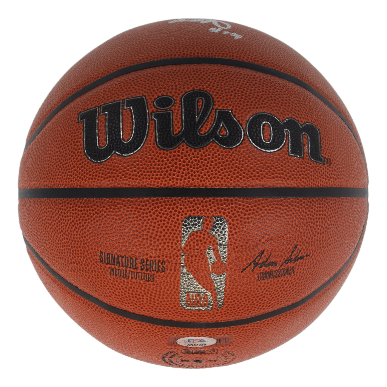 Asa Newell Signed NBA Basketball (PSA) at PristineAuction.com Asa Newell Signed NBA Basketball (PSA) at PristineAuction.com