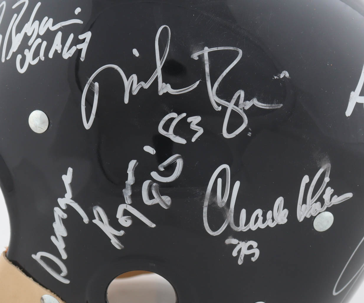 Heisman Trophy Winners Full-Size Helmet with Acrylic Stand Signed by (15) with Desmond Howard, Tony Dorsett, Tim Brown & (12) Others (PSA) at PristineAuction.com Heisman Trophy Winners Full-Size Helmet with Acrylic Stand Signed by (15) with Desmond Howard, Tony Dorsett, Tim Brown & (12) Others (PSA) at PristineAuction.com