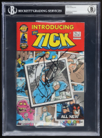 Patrick Warburton Signed 2002 "Introducing The Tick" #1 New England Comic Book (BGS) at PristineAuction.com