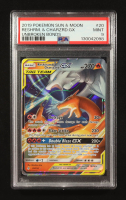 Charizard / Reshiram GX 2019 Pokemon Sun & Moon Unbroken Bonds #20 (PSA 9) at PristineAuction.com
