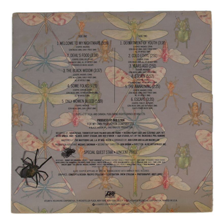 Alice Cooper Signed "Welcome To My Nightmare" Vinyl Record Album (JSA) at PristineAuction.com Alice Cooper Signed "Welcome To My Nightmare" Vinyl Record Album (JSA) at PristineAuction.com