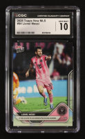 Lionel Messi 2025 Topps Now MLS #94 (CGC 10) at PristineAuction.com