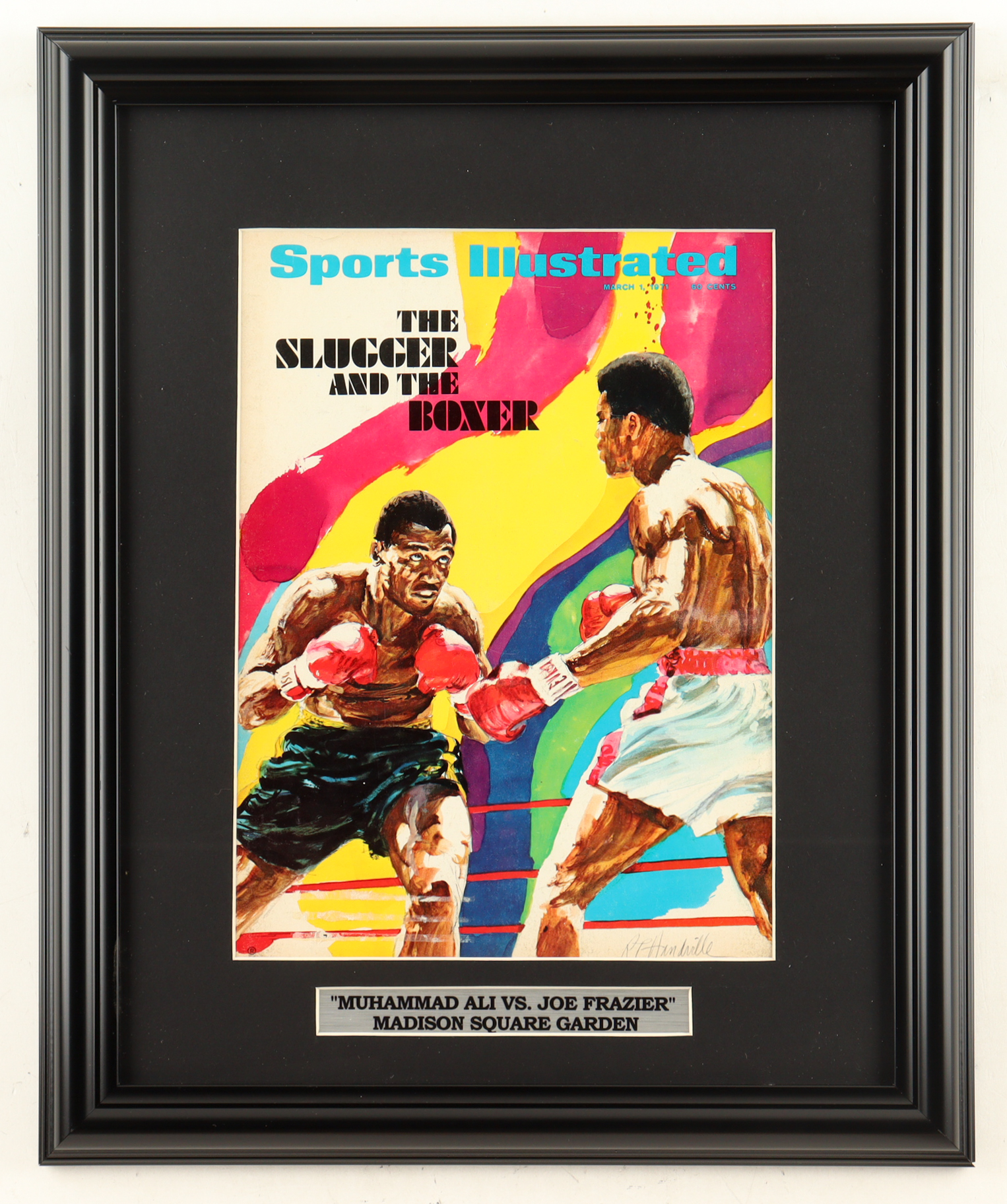 "Sports Illustrated Muhammad Ali" Custom Framed Art Print Display at PristineAuction.com "Sports Illustrated Muhammad Ali" Custom Framed Art Print Display at PristineAuction.com