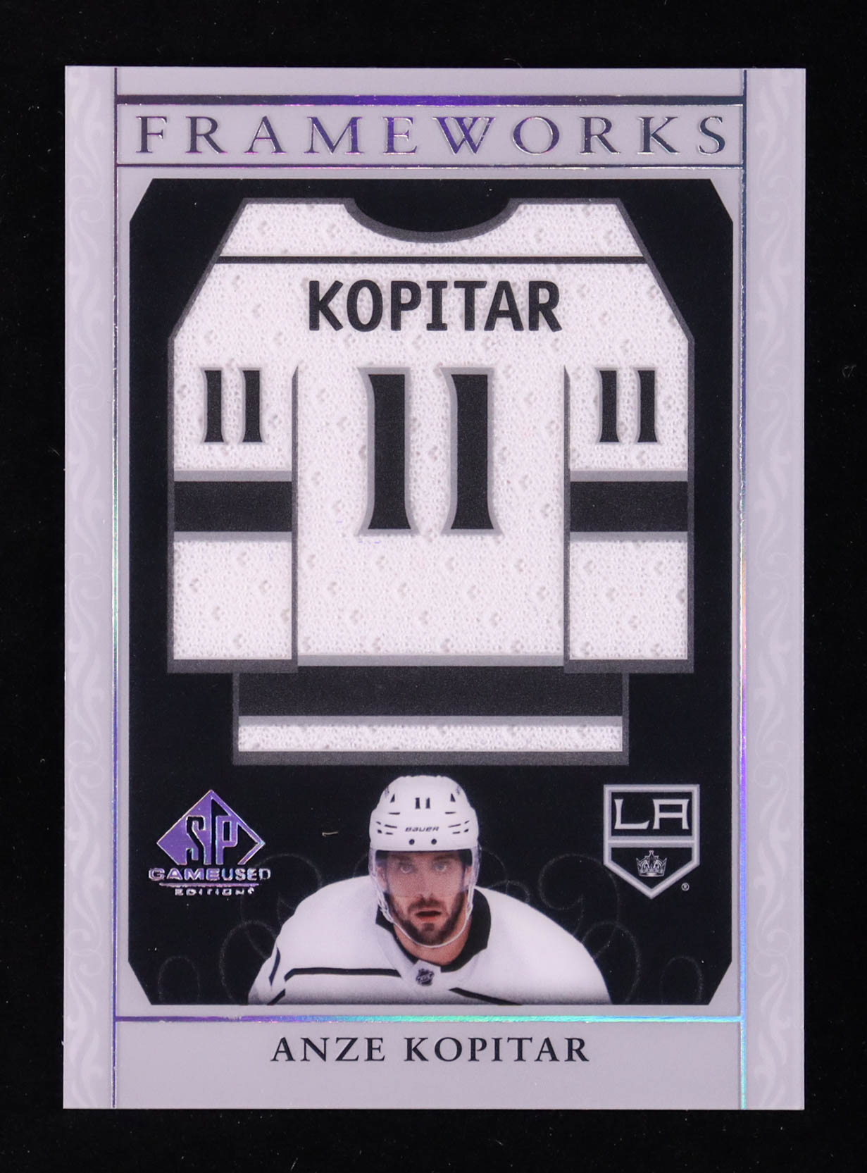 Anze Kopitar 2021-22 SP Game Used Frameworks Materials #FAK C at PristineAuction.com Anze Kopitar 2021-22 SP Game Used Frameworks Materials #FAK C at PristineAuction.com