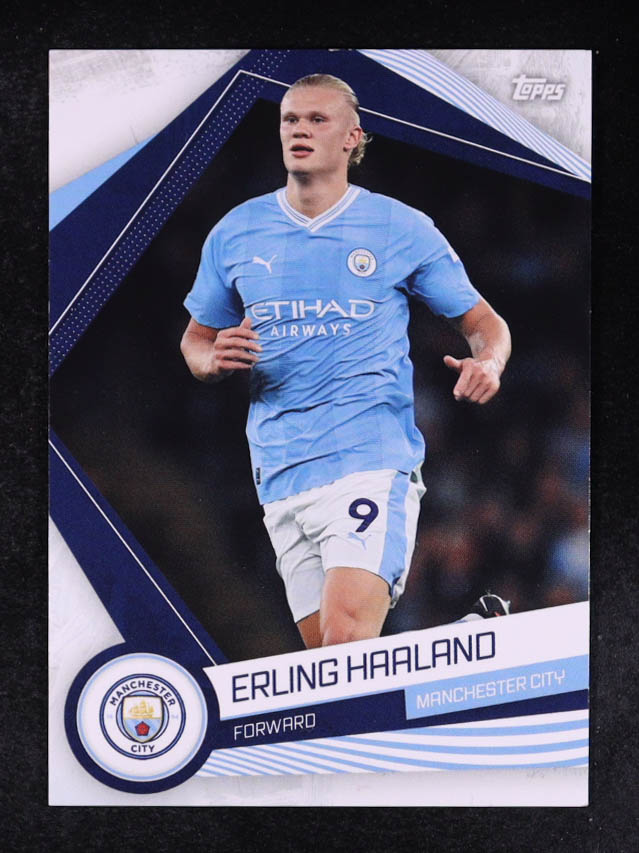 Erling Haaland 2022-23 Topps #MAN20 at PristineAuction.com Erling Haaland 2022-23 Topps #MAN20 at PristineAuction.com