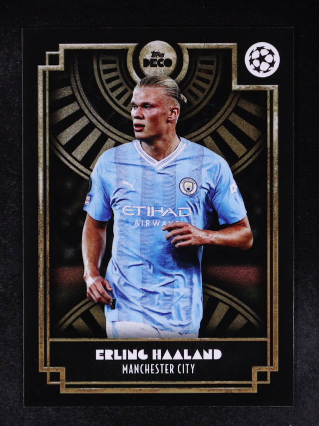 Erling Haaland 2021-22 Topps Deco UEFA Champions League #NNO at PristineAuction.com Erling Haaland 2021-22 Topps Deco UEFA Champions League #NNO at PristineAuction.com