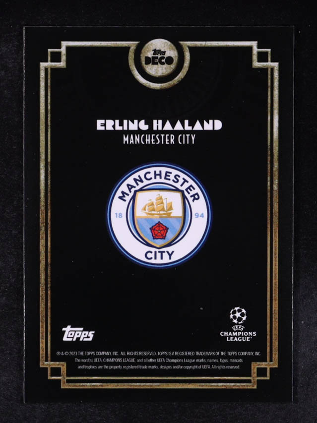 Erling Haaland 2021-22 Topps Deco UEFA Champions League #NNO at PristineAuction.com Erling Haaland 2021-22 Topps Deco UEFA Champions League #NNO at PristineAuction.com