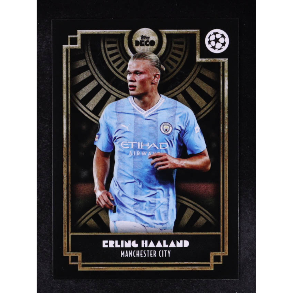 Erling Haaland 2021-22 Topps Deco UEFA Champions League #NNO at PristineAuction.com