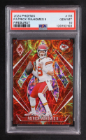 Patrick Mahomes II 2024 Panini Phoenix FireBurst #116 #312/350 (PSA 10) at PristineAuction.com