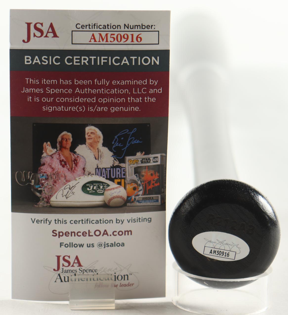 Fergie Jenkins Signed Rawlings Pro Baseball Bat Inscribed "HOF '18" & "13 Home Runs" (JSA) at PristineAuction.com Fergie Jenkins Signed Rawlings Pro Baseball Bat Inscribed "HOF '18" & "13 Home Runs" (JSA) at PristineAuction.com