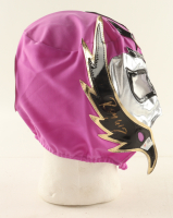 Rey Mysterio Signed 1997 WCW Halloween Havoc Replica Mask (Fanatics) at PristineAuction.com
