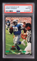 Barry Sanders 1993 Stadium Club #496 MC (PSA 10) at PristineAuction.com