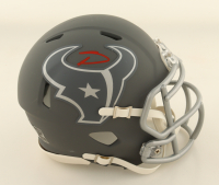 Stefon Diggs Signed Texans Slate Alternate Speed Mini Helmet (Fanatics) at PristineAuction.com