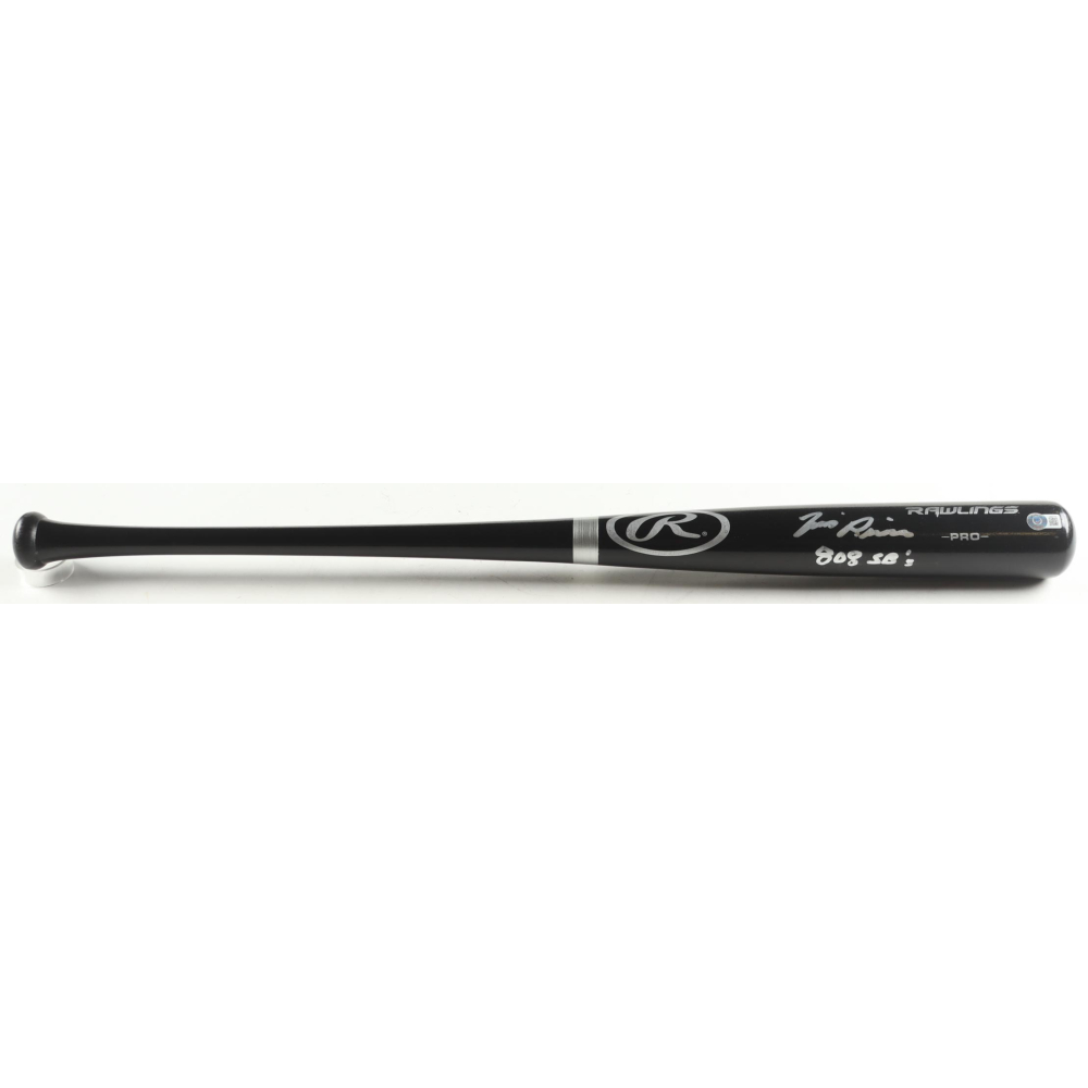 Tim Raines Signed Rawlings Pro Baseball Bat Inscribed "808 SBs" (Beckett) at PristineAuction.com