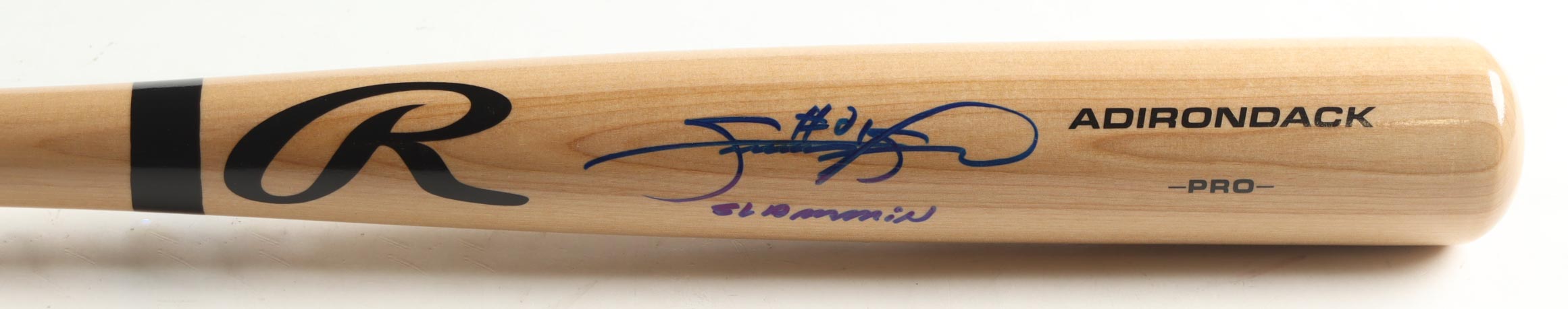 "Slammin'" Sammy Sosa Signed Rawlings Pro Baseball Bat (Beckett) at PristineAuction.com "Slammin'" Sammy Sosa Signed Rawlings Pro Baseball Bat (Beckett) at PristineAuction.com