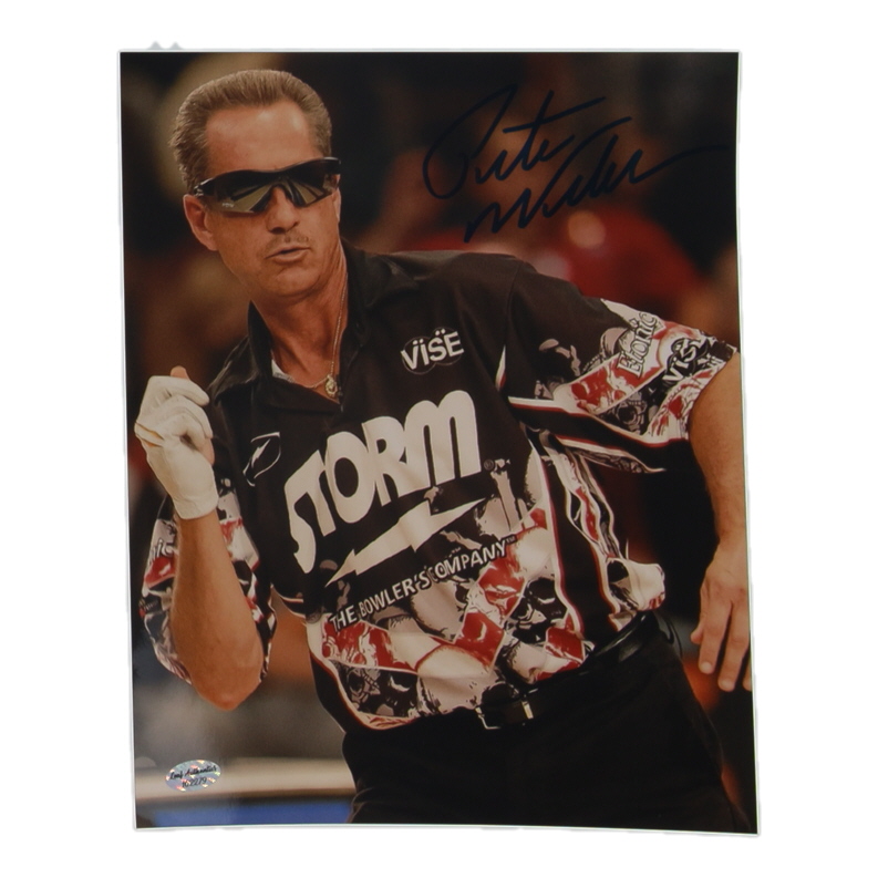 Pete Weber Signed 8x10 Photo (Leaf) at PristineAuction.com Pete Weber Signed 8x10 Photo (Leaf) at PristineAuction.com