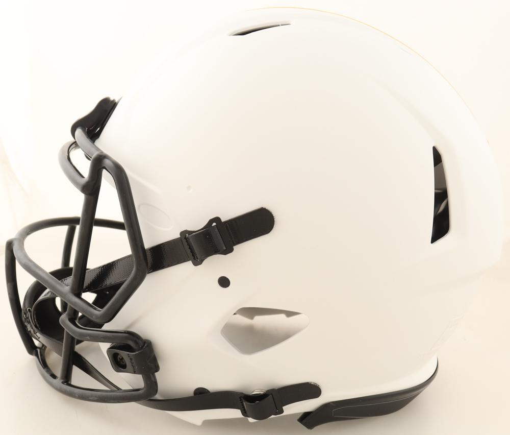 Terry Bradshaw Signed Steelers Full-Size Authentic On-Field Lunar Eclipse Alternate Speed Helmet (Beckett) at PristineAuction.com Terry Bradshaw Signed Steelers Full-Size Authentic On-Field Lunar Eclipse Alternate Speed Helmet (Beckett) at PristineAuction.com