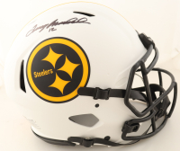 Terry Bradshaw Signed Steelers Full-Size Authentic On-Field Lunar Eclipse Alternate Speed Helmet (Beckett) at PristineAuction.com