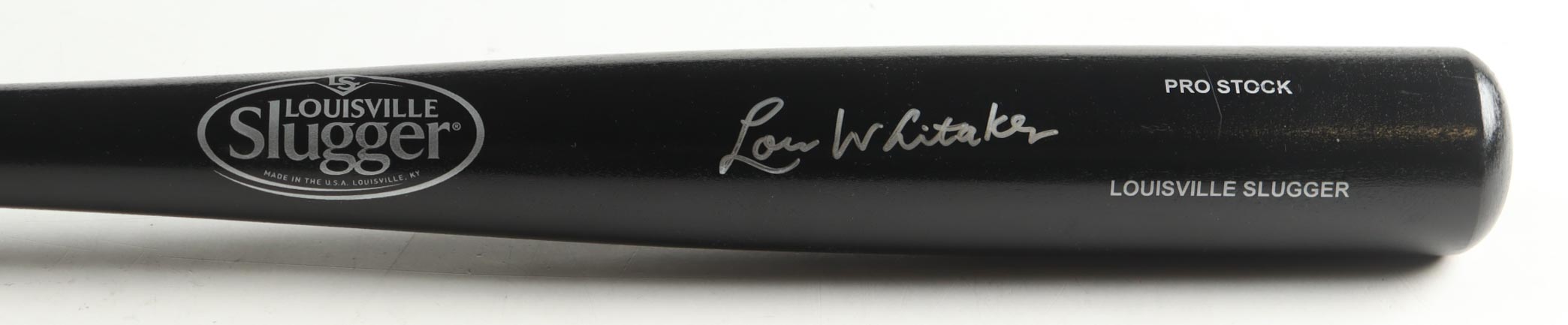 Lou Whitaker Signed Louisville Slugger Baseball Bat (Schwartz) at PristineAuction.com Lou Whitaker Signed Louisville Slugger Baseball Bat (Schwartz) at PristineAuction.com
